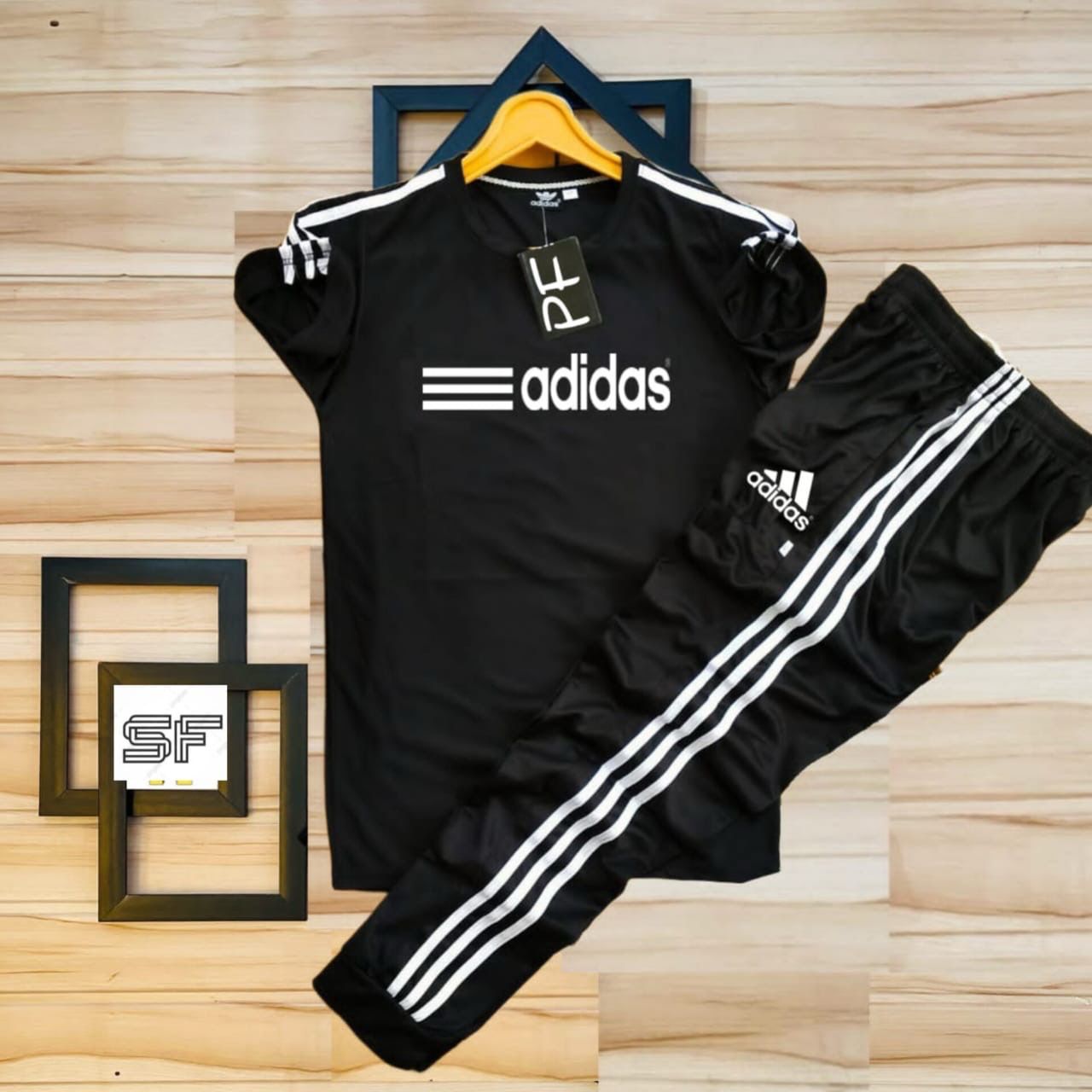 Upgrade your wardrobe with the Adidas Premium Tracksuit, designed for unmatched comfort, stretch, and everyday style. This modern Co-Ord Set includes a sleek half-sleeve T-shirt and zip-pocket lower pant, perfect for active lifestyles or relaxed daily wear.